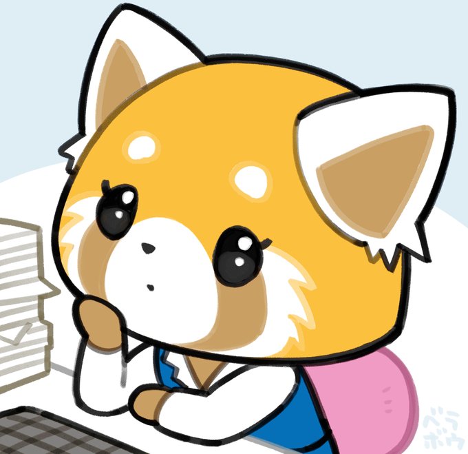 考え事してる烈子ちゃん。#Aggretsuko #アグレッシブ烈子 #aggretsukofanart 考え事してる烈子ちゃん。#Aggretsuko #アグレッシブ烈子 #aggretsukofanart