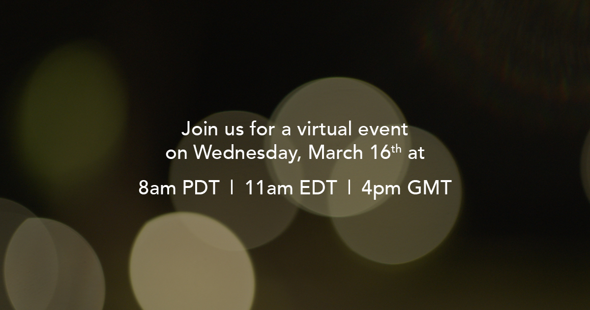 RT @cookeoptics: Exciting announcement coming up. Register now for a virtual event on Wednesday, March 16th at 8am PDT/11am EDT/4pm GMT. Be…