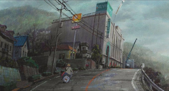 Backgrounds from Ponoc Short Films Theatre / Modest Heroes ( Backgrounds from Ponoc Short Films Theatre / Modest Heroes (