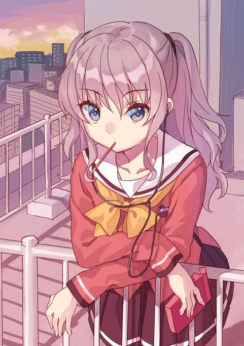 お題箱から、友利奈緒 #Charlotte お題箱から、友利奈緒 #Charlotte