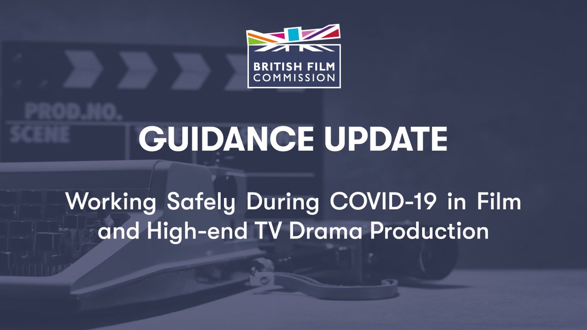 RT @filminuk_BFC: We have updated our COVID-19 guidance, in consultation with industry, to reflect UK Government’s Living with COVID-19 pla…