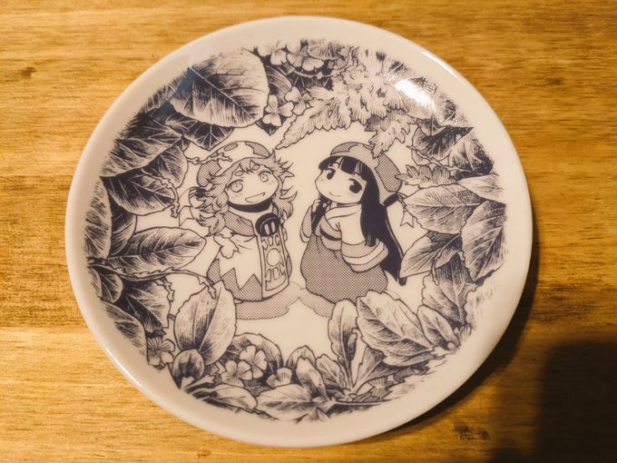 ハクメイとミコチ 10周年豆皿届いた...かわ...飾る... ハクメイとミコチ 10周年豆皿届いた...かわ...飾る...