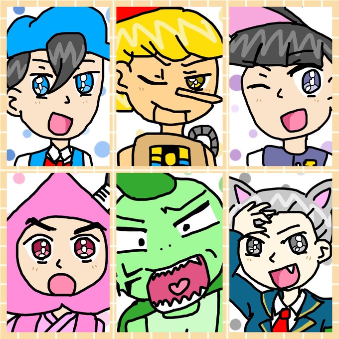 おジャ魔女どれみ風に名作くんたちを描いてみました!やっぱりむすびは画風が変えられなかったのでいないです!この前に続きごめ おジャ魔女どれみ風に名作くんたちを描いてみました!やっぱりむすびは画風が変えられなかったのでいないです!この前に続きごめ