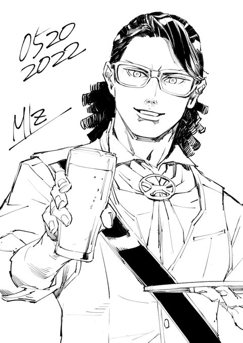 一昨年ぐらいの絵をRTしてくれる方々がいて気が付いた!デリックお誕生日おめでとうー!#dabudeka #ダブデカ 一昨年ぐらいの絵をRTしてくれる方々がいて気が付いた!デリックお誕生日おめでとうー!#dabudeka #ダブデカ