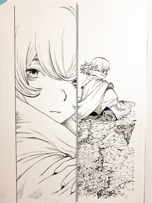 絵の練習に好きな漫画作品をトレスして、それを壁に貼ってます。描き込み量とか黒の比率をすぐに確認できて便利。本当は模写の方 絵の練習に好きな漫画作品をトレスして、それを壁に貼ってます。描き込み量とか黒の比率をすぐに確認できて便利。本当は模写の方