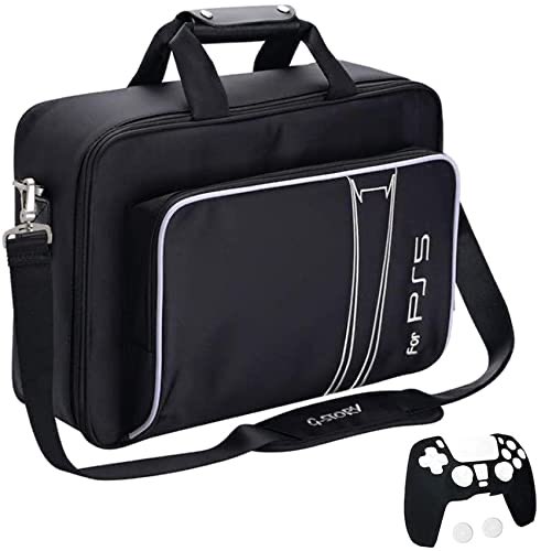 Case Storage Bag for PS5, Console Carrying Case Compatible Playstation 5 and PS5 Digital Edition, Travel PS5 Bag for Playstation Controller, Included Silicone Cover Skin Protector
Only $36.54!!
