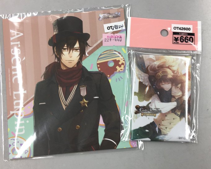 【入荷情報】「Code:Realize」ルパンさんの色紙とルパンさん、カルディアちゃんのスクエア缶バッジが入荷しておりま 【入荷情報】「Code:Realize」ルパンさんの色紙とルパンさん、カルディアちゃんのスクエア缶バッジが入荷しておりま
