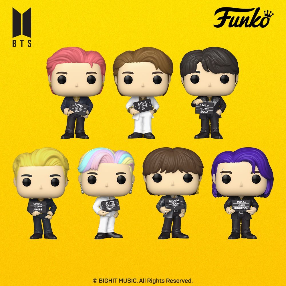BTS Fans ~ now live ~ the brand new Butter Funko POPs! Head to the link below ~ free ship $39+ and no charge until ship ~
Linky ~