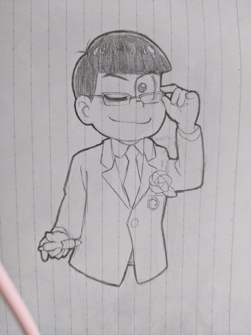 僕が覚えてるやつだけだけどおそ松さんを模写したやつでっす!! 僕が覚えてるやつだけだけどおそ松さんを模写したやつでっす!!