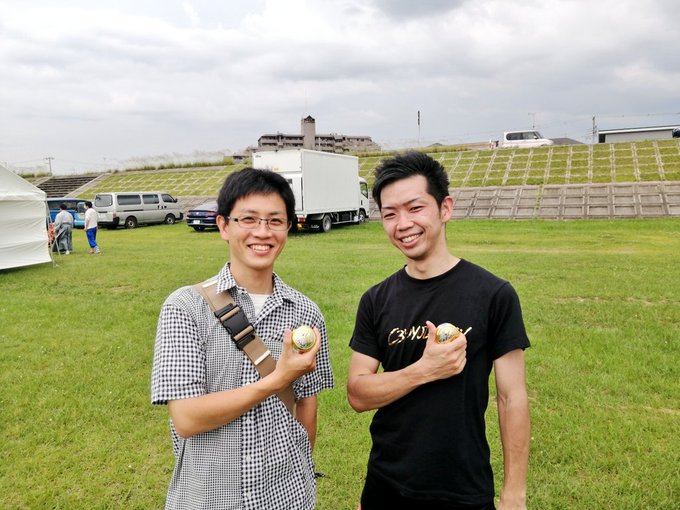 まさかの横山光二くんが見に来てくれました!僕ら世代のスーパーヒーロー🔥#ヨーヨー #THPjapan #加古川大道芸フェ まさかの横山光二くんが見に来てくれました!僕ら世代のスーパーヒーロー🔥#ヨーヨー #THPjapan #加古川大道芸フェ