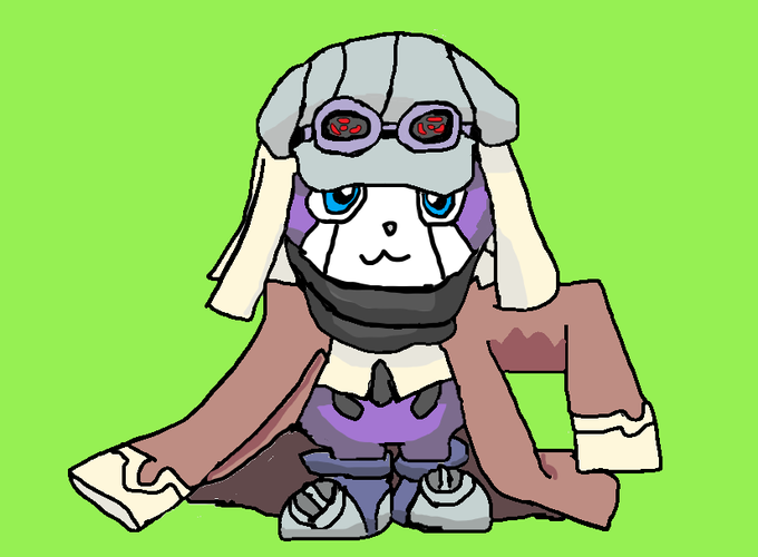 #アプモンオフモン目の表現が難しかったアプモンのサイトを見て描いた #アプモンオフモン目の表現が難しかったアプモンのサイトを見て描いた