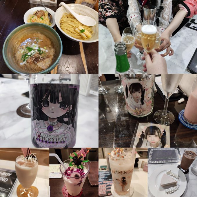 2022/06/25黒猫→ (風棶堂)→ Chocolat→ ARIA→ ロミオクロスジュリエッタ→ Ank Crest 2022/06/25黒猫→ (風棶堂)→ Chocolat→ ARIA→ ロミオクロスジュリエッタ→ Ank Crest