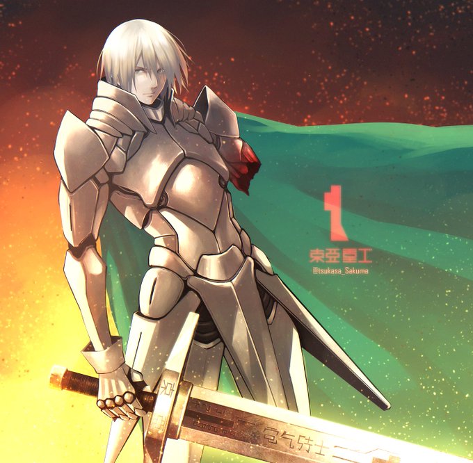 BLAME!の電基騎士セウ描きました BLAME!の電基騎士セウ描きました