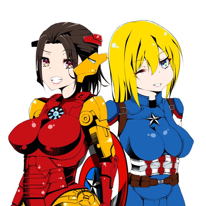 アベンジャーズのリーダーコンビを美少女にしてみた‼#イラスト #イラスト好きな人と繋がりたい #絵描きさんと繋がりたい アベンジャーズのリーダーコンビを美少女にしてみた‼#イラスト #イラスト好きな人と繋がりたい #絵描きさんと繋がりたい