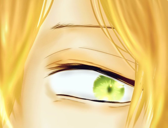 チュン太バージョン。目元練習~!キラキラ目に仕上げたいっ!#だかいち チュン太バージョン。目元練習~!キラキラ目に仕上げたいっ!#だかいち