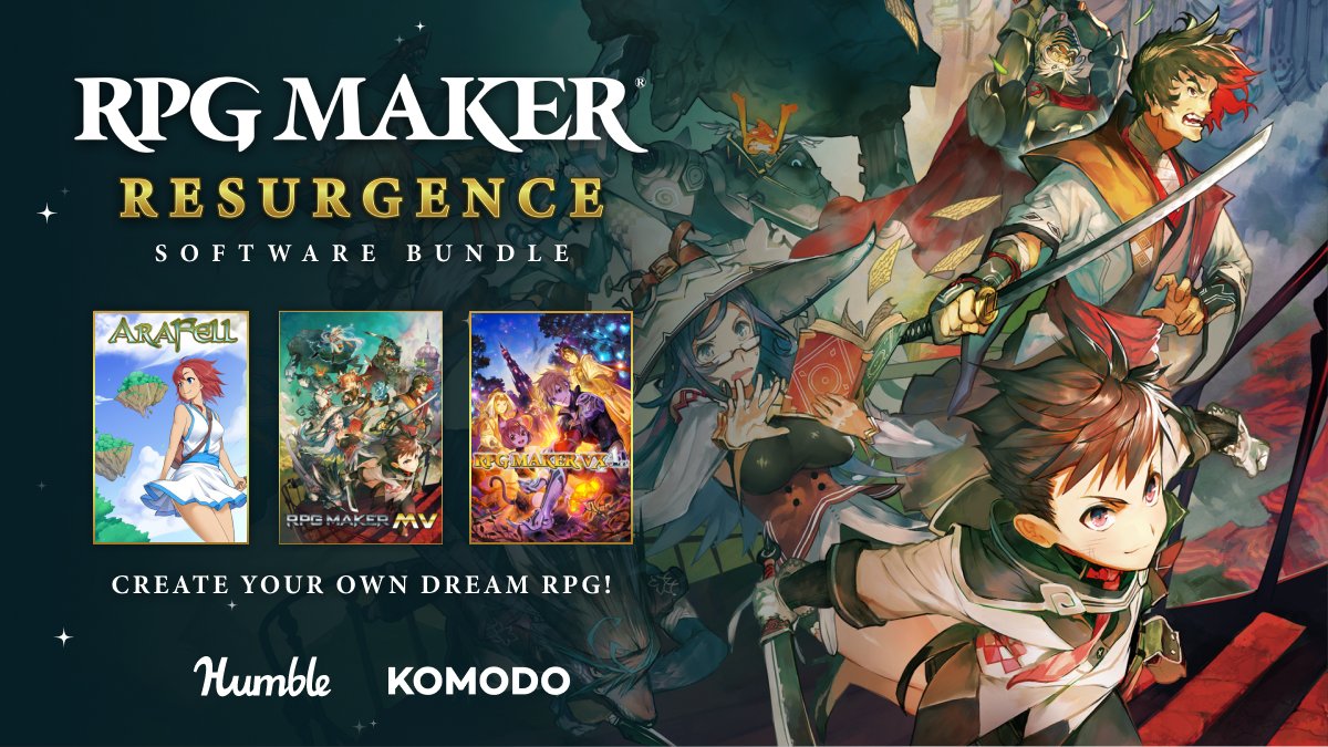 Build the fantasy JRPG, sci-fi saga, or any legend you can imagine with RPG Maker, the powerful & easy-to-use game-creation engine! RPGmakerweb
️ 5 versions to suit your vision
️ Tons of ready-to-use assets
Pay what you want and support AbleGamers!