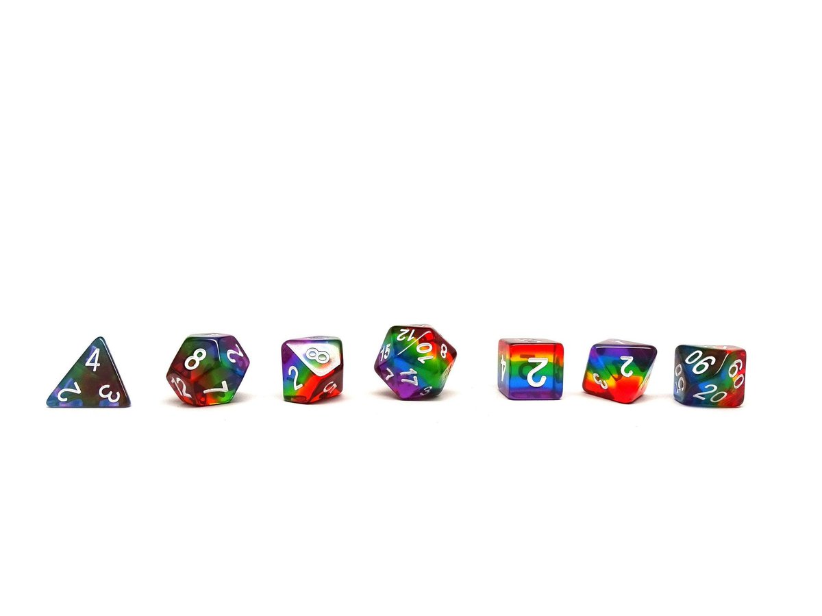 Easy Roller Dice
BOGO Sale – BUY ONE 7-PIECE DICE SET GET ONE FREE! – No Limit! Use Code BOGOS at Checkout!