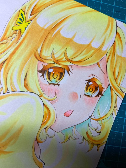 ボールルームへようこそ、赤城真子ちゃん！大好きで…描いちゃいました！#コピック  #手描きイラスト 