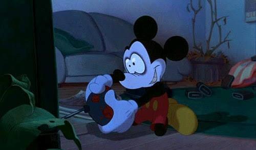 プーさんの著作権が切れて、ホラー映画化が話題になっていて、ミッキーマウスも著作権が切れたらホラー映画化か？なんていわれて