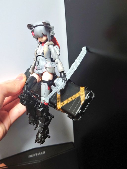 戦闘機械感がたまらない…機巧少女感が欲しかったのだ…バーゼラルドよりもクールな感じが出せて嬉しいメガミデバイス中心に様々 戦闘機械感がたまらない…機巧少女感が欲しかったのだ…バーゼラルドよりもクールな感じが出せて嬉しいメガミデバイス中心に様々