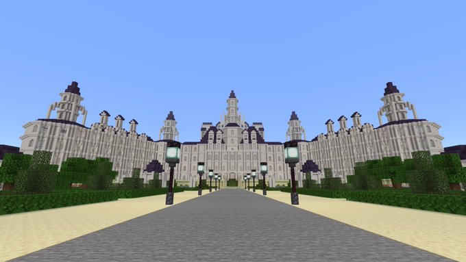 Minecraftのサバイバルモードでロズワール邸を作りました! #リゼロ #マイクラ Minecraftのサバイバルモードでロズワール邸を作りました! #リゼロ #マイクラ