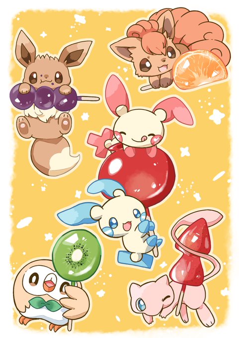 ポケモン×フルーツ飴 ポケモン×フルーツ飴