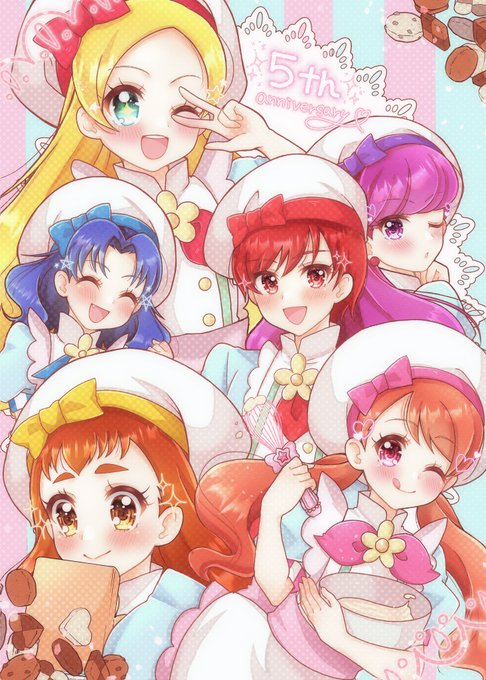 キラキラ☆プリキュアアラモード💖5th anniversary💖#precure キラキラ☆プリキュアアラモード💖5th anniversary💖#precure
