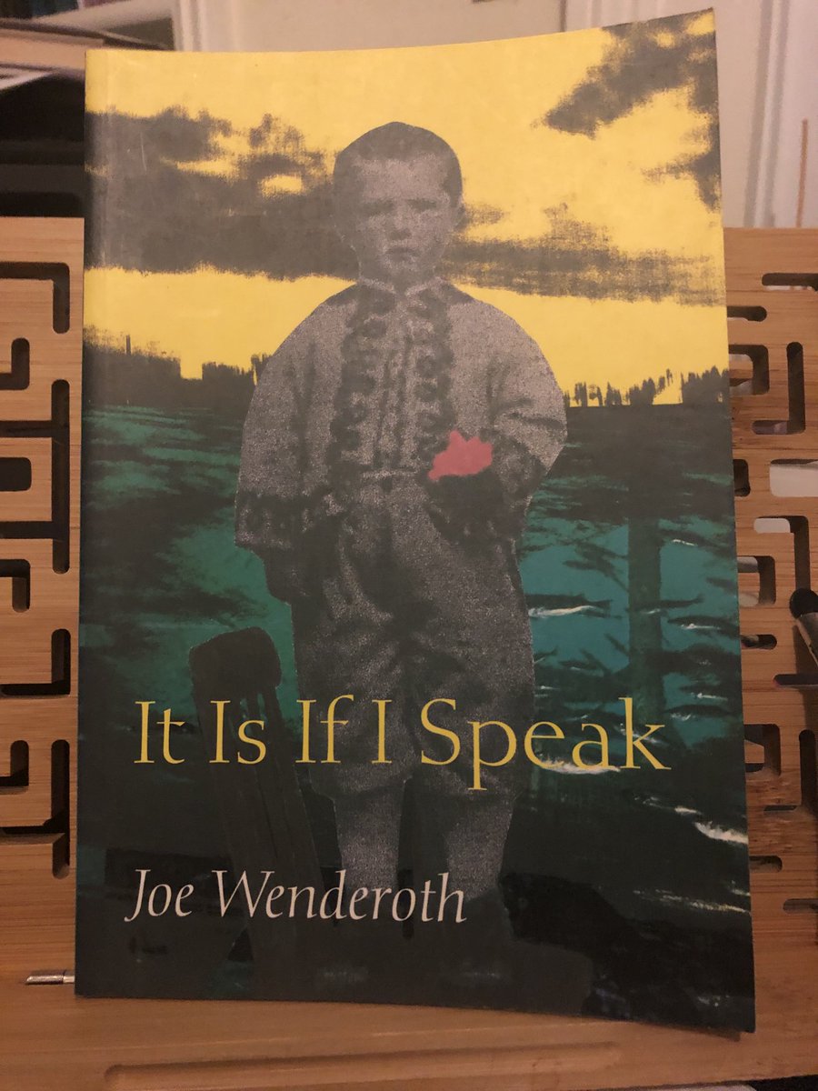 test Twitter Media - RT @Carrie_Etter: #TheSealeyChallenge day 2: Joe Wenderoth’s It Is If I Speak (⁦@weslpress⁩, 2000) https://t.co/Xfx2azaKTm
