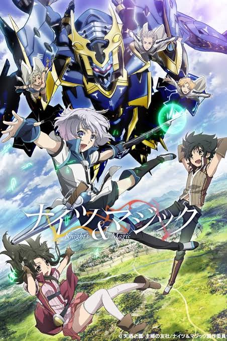 📆| Dia 25📺| Anime: Knight's & MagicSugestão: Gêneros: I 📆| Dia 25📺| Anime: Knight's & MagicSugestão: Gêneros: I