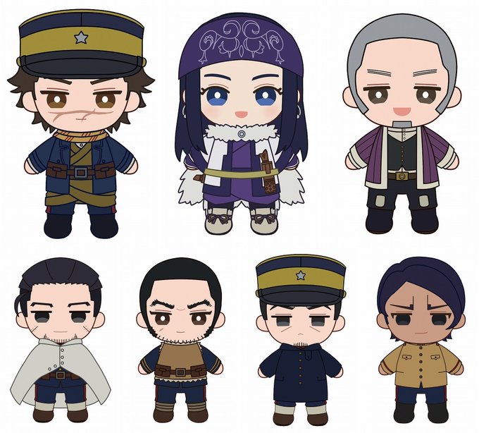 2022年9月上旬発売予定TVアニメ 『ゴールデンカムイ』 ぬいぐるみアニメイトオンラインで予約受付中! 2022年9月上旬発売予定TVアニメ 『ゴールデンカムイ』 ぬいぐるみアニメイトオンラインで予約受付中!