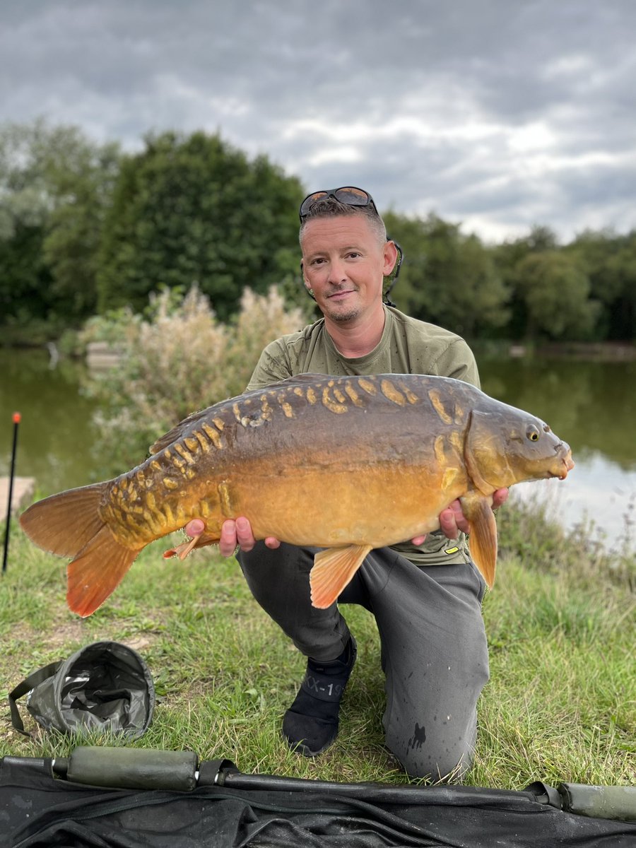 Fish number 3. Best looking golden mirror I’ve ever had out of here. Again gradually getting bigge