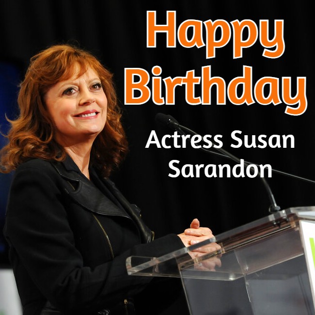 Susan Sarandon’s Birthday Celebration | HappyBday.to