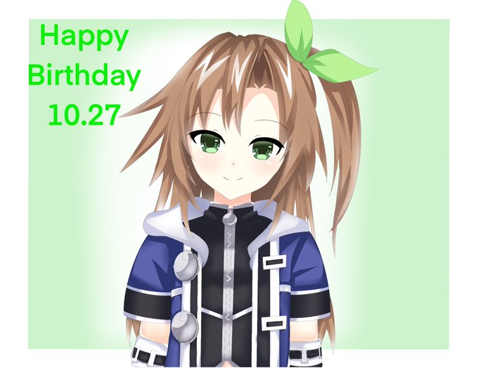 #ネプテューヌ10月27日はアイディアファクトリーの創立日！Happy Birthday！lffy！ 