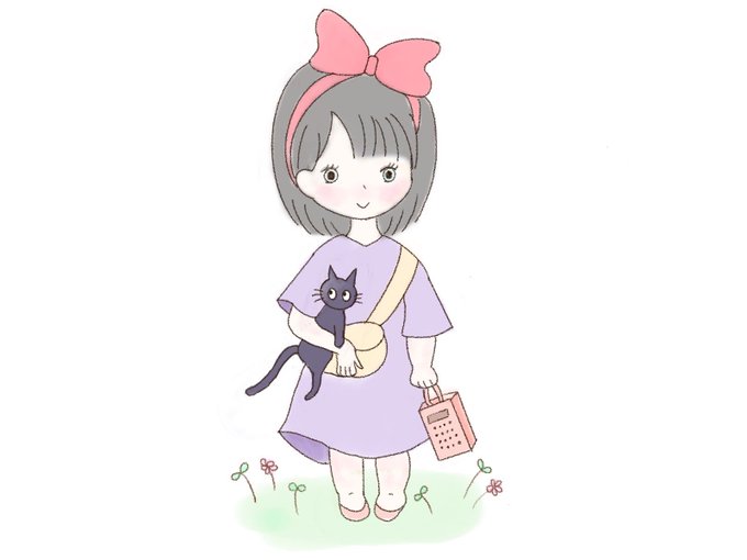 大好きな魔女の宅急便。描いてみました^ ^#社会人絵描き相互フォロー大会01#ママ#絵描きさんと繋がりたい#魔女の宅急便 大好きな魔女の宅急便。描いてみました^ ^#社会人絵描き相互フォロー大会01#ママ#絵描きさんと繋がりたい#魔女の宅急便