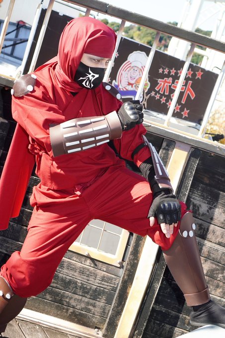 ⚠Cosplay⚠コスプレ⚠ニンジャスレイヤースリケン投擲！📸：夜助=サン#ラグコス2022TW#NinjaSlayer