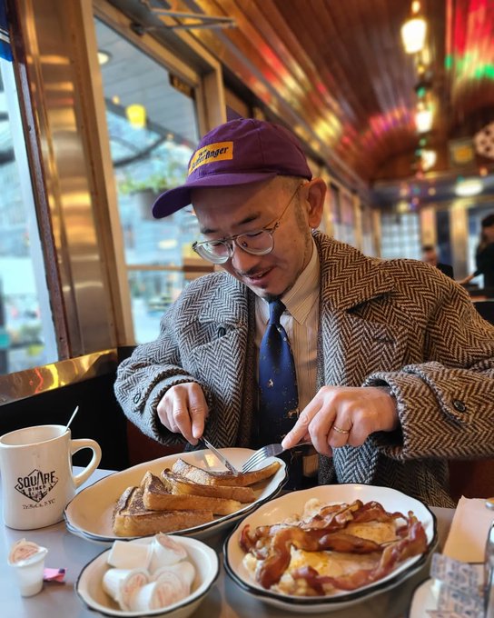 朝食はダイナーで。#ニューヨーク#nyc#朝食#ダイナー 朝食はダイナーで。#ニューヨーク#nyc#朝食#ダイナー