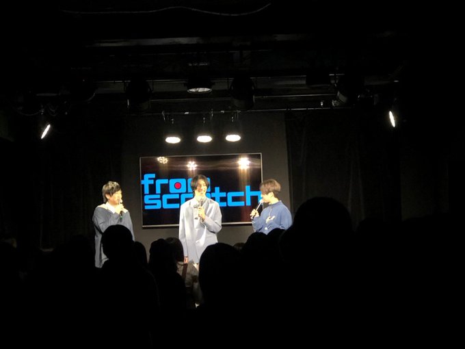 本日A.T.Eと初めてフィーチャリングさせて頂きました😁『ガラスの靴』♬俺が好きな歌詞『青い月光は揺れるシャンデリアほら 本日A.T.Eと初めてフィーチャリングさせて頂きました😁『ガラスの靴』♬俺が好きな歌詞『青い月光は揺れるシャンデリアほら