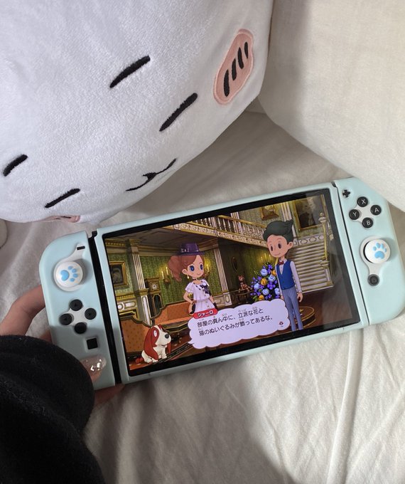 ワクチンでダウン中ひまだから今日もレイトン教授やってる👨🏫Switchのおもしろいゲームあったらおすすめしてください💉 ワクチンでダウン中ひまだから今日もレイトン教授やってる👨🏫Switchのおもしろいゲームあったらおすすめしてください💉