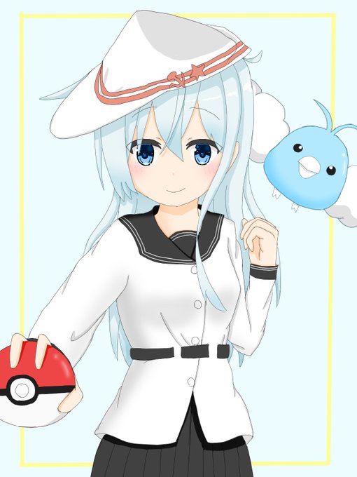 ポケモントレーナーのヴェールヌイが現れた#艦これ #響 #ヴェールヌイ #ポケモン ポケモントレーナーのヴェールヌイが現れた#艦これ #響 #ヴェールヌイ #ポケモン