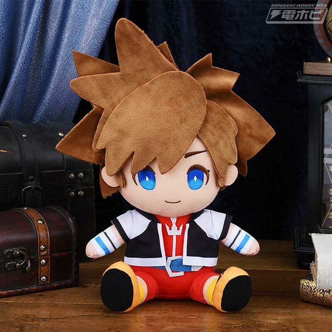 【今日の話題】『キングダム ハーツ』のぬいぐるみが展開スタート!「ソラ」のぬいぐるみに、「XIII機関」の缶バッジ、「シ 【今日の話題】『キングダム ハーツ』のぬいぐるみが展開スタート!「ソラ」のぬいぐるみに、「XIII機関」の缶バッジ、「シ