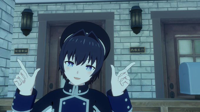 フレンドさん達と、「Inokashira-kōen Station(井の頭公園駅)」を散策中、CHAOS;HEADの登場 フレンドさん達と、「Inokashira-kōen Station(井の頭公園駅)」を散策中、CHAOS;HEADの登場