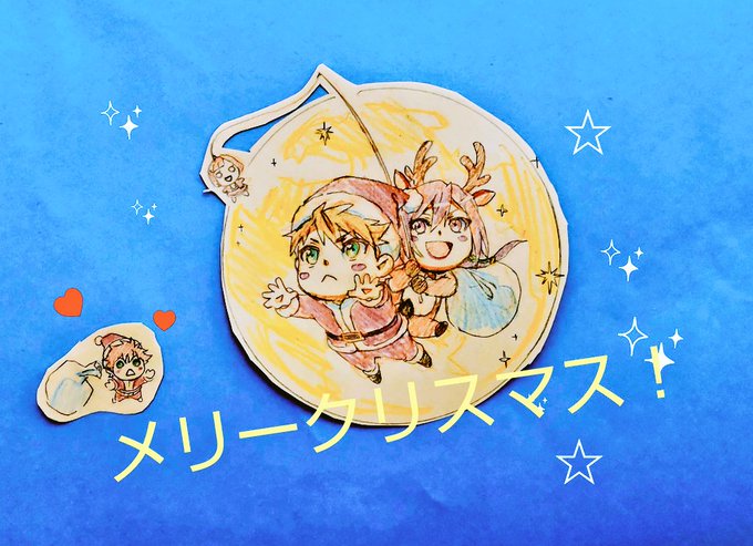 去年のイラストの再掲ですが、Dance with Devilsのみなさんからメリークリスマス⛄️🎄✨ 去年のイラストの再掲ですが、Dance with Devilsのみなさんからメリークリスマス⛄️🎄✨