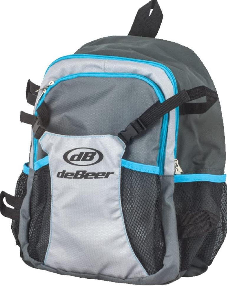 Lacrosse Backpack 37 deBeer Lacrosse Backpack Bag Grey and Blue E9NIZPA https://t.co/0p4FN9C6zk...