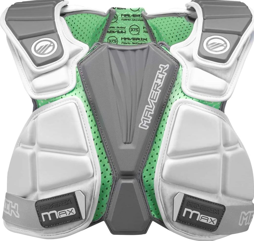 Lacrosse Shoulder Pads 37 Lacrosse Unlimited Maverik Max Speed Shoulder Pads H4F8TYU...