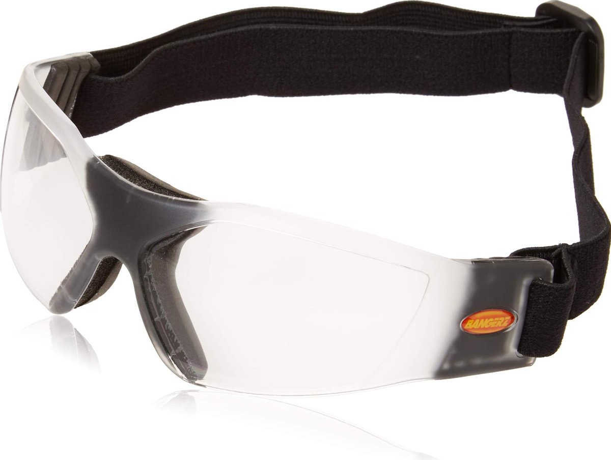 Women's Lacrosse Goggles 39 Bangerz Women's Lacrosse/Field Hockey Shatterproof Goggles HS-5500 (Clear...