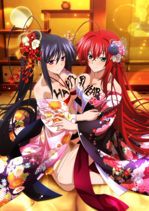 🎍本日12/31は大晦日🎍ということで、リアスさんと朱乃さんのイラストをどうぞ!皆様良いお年を!#ハイスクールDxD#リ 🎍本日12/31は大晦日🎍ということで、リアスさんと朱乃さんのイラストをどうぞ!皆様良いお年を!#ハイスクールDxD#リ
