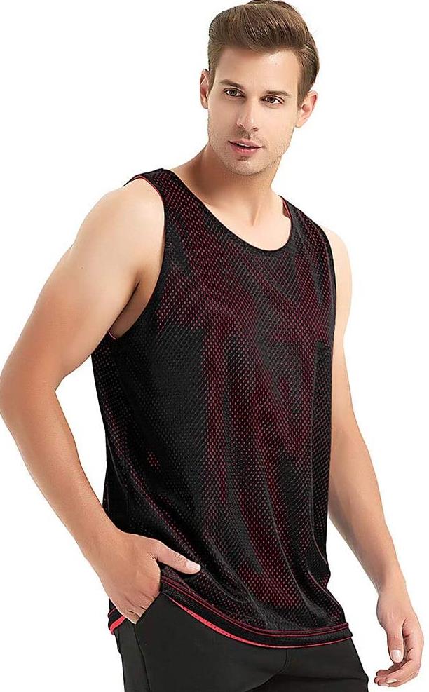 Lacrosse Jersey 35 TOPTIE Men's Tank Top, Reversible Mesh Tank, Basketball Jerseys, Lacrosse...