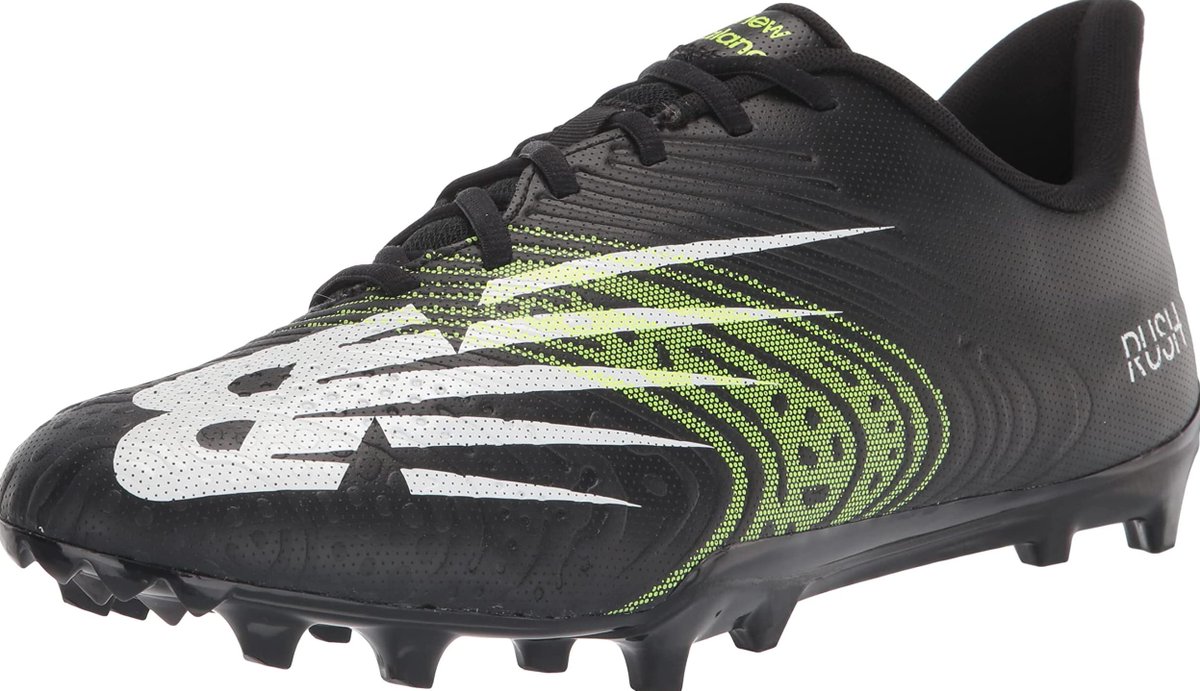 New Balance Lacrosse 39 New Balance Men's Rush V3 Low Lacrosse Shoe, Black/White, 12 5 4B10XBW...