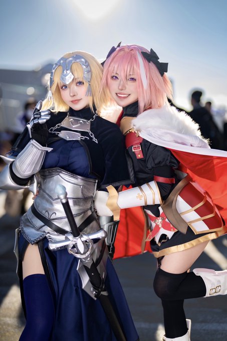cos / Fate Apocryphaジャンヌダルク&アストルフォ #c101 #C101_cos cos / Fate Apocryphaジャンヌダルク&アストルフォ #c101 #C101_cos
