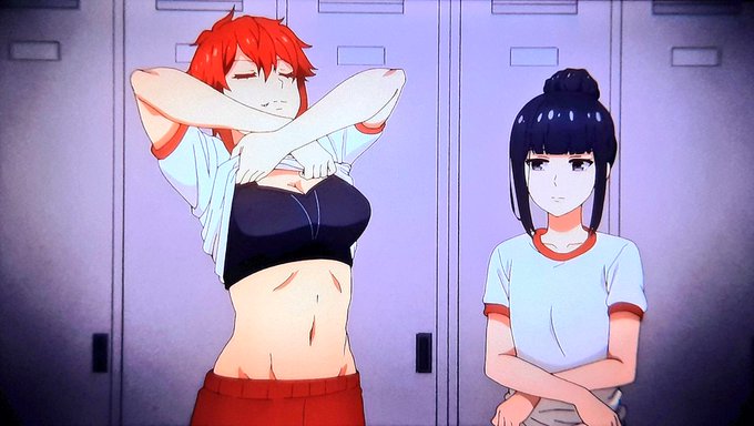 #トモちゃんは女の子 1話。原作の評判いいのは聞いた憶えありますね🤔そんな男勝り女子高生ドタバタラブ米😘🌾やはりラブコメ #トモちゃんは女の子 1話。原作の評判いいのは聞いた憶えありますね🤔そんな男勝り女子高生ドタバタラブ米😘🌾やはりラブコメ